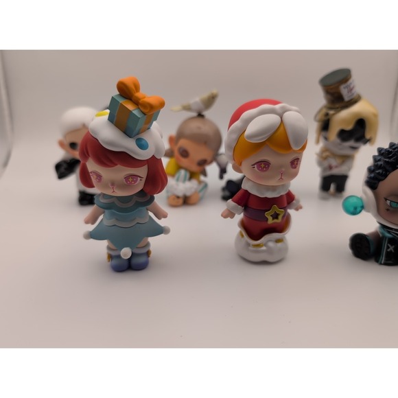 Pop Mart Blind Box Figurines Lot Of 8 Art Toy Collectibles - Picture 4 of 16